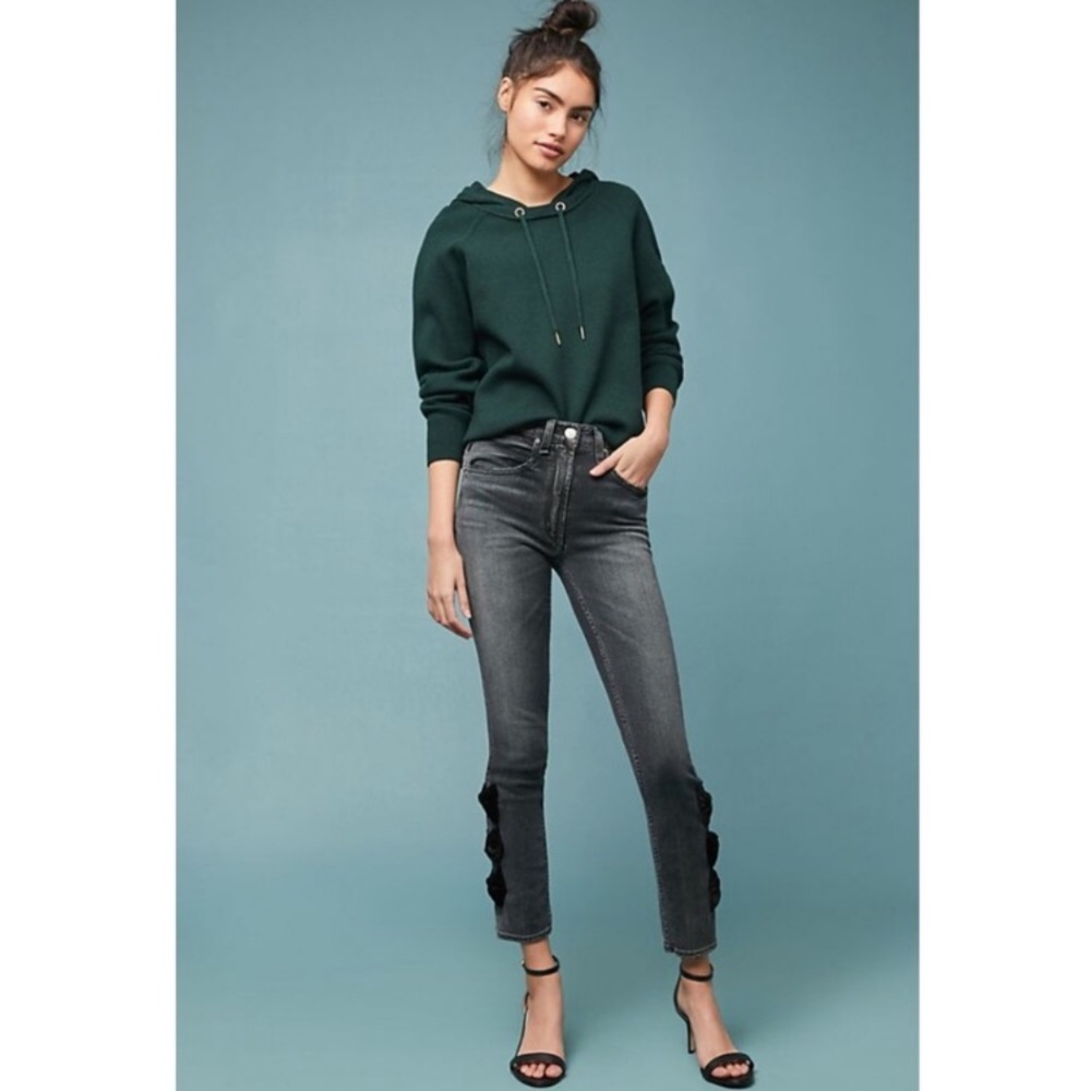 McGuire High Rise Bow Vintage Slim Jeans 26 - Picture 3 of 5